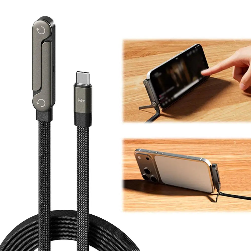 2-in-1 Charging Cable Stand