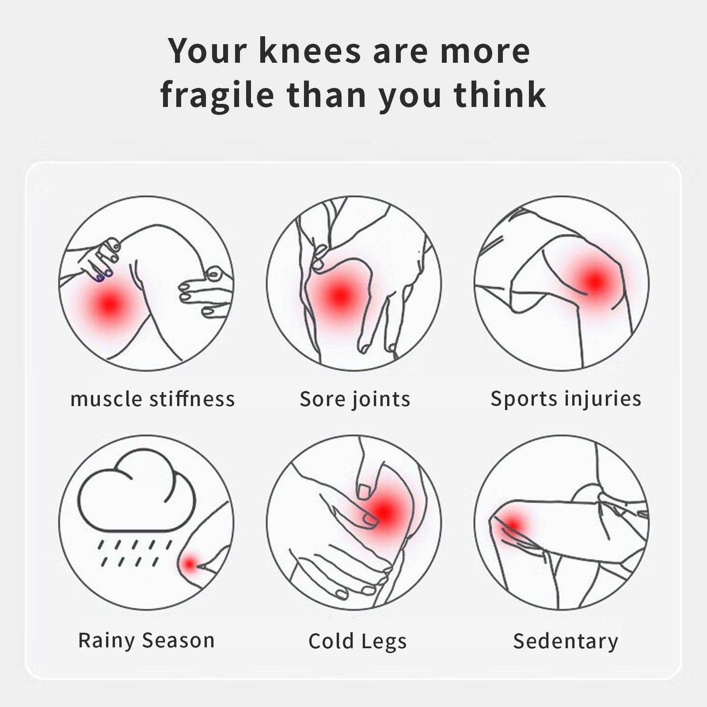 Heated Knee Warmers With Intelligent Temperature Control Soft Fleece Lining For Joint Pain Relief And Comfort