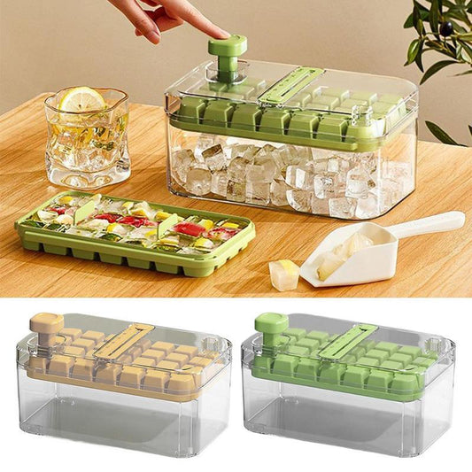 56 Grids Reusable Ice Mold Ice Cubes Tray DIY Moulds Ice Cubes Maker Release Homemade Ice Cubes Tray Mold Home Ice Making Tool