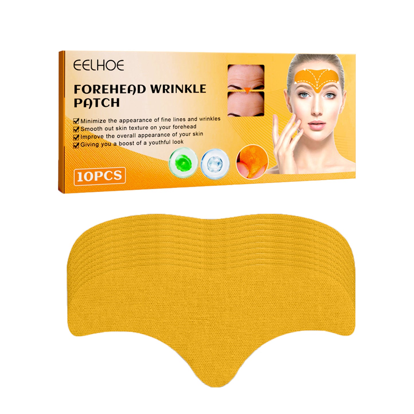 Fade And Smooth Wrinkles With Facial Skin Patches