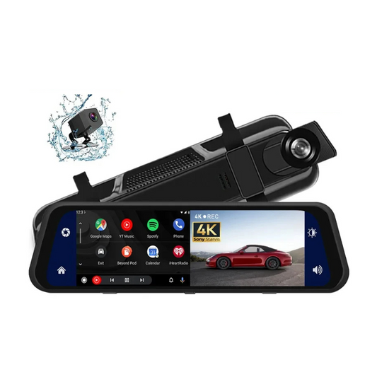 Dash Cam Mirror Screen 4K