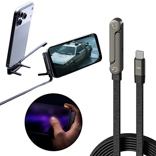 2-in-1 Charging Cable Stand