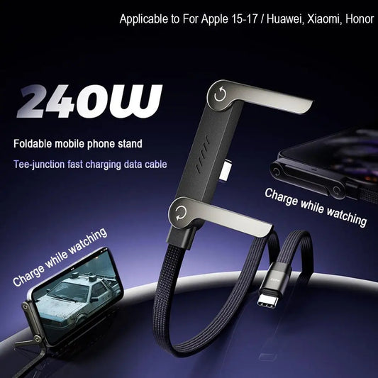 2-in-1 Charging Cable Stand