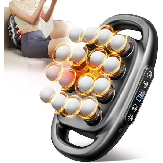 Muscle Relaxation Massager with 16 Heads