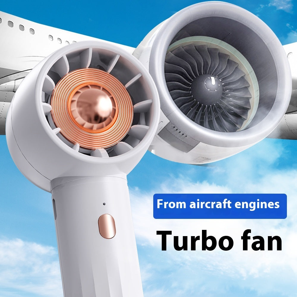 USB Portable Mute Turbo Bracket Handheld Fan