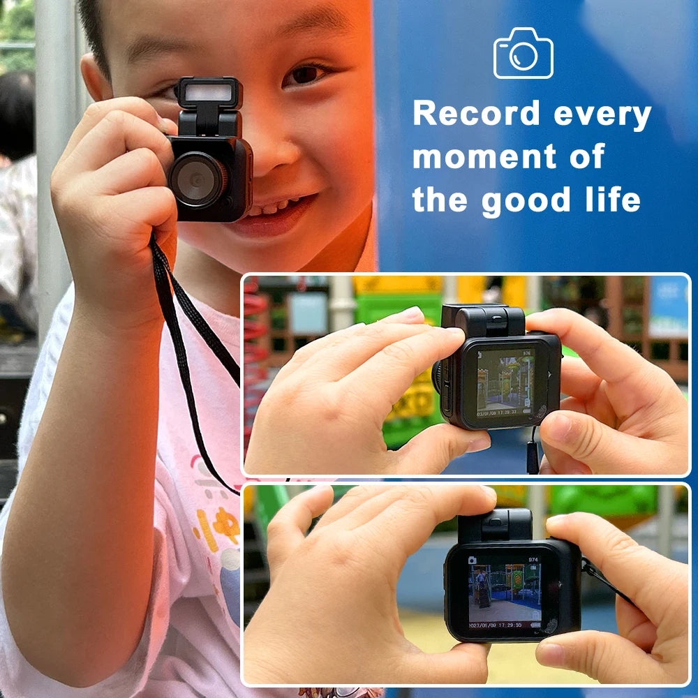 Mini Monoreflex Style Camera with Extra Battery