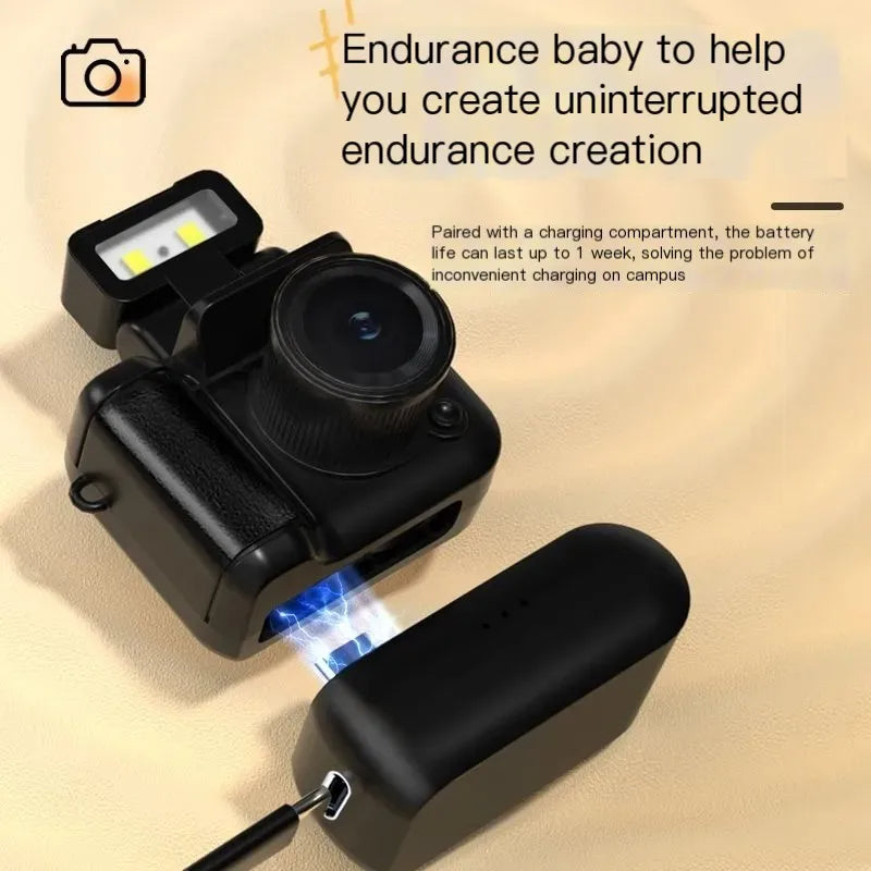 Mini Monoreflex Style Camera with Extra Battery