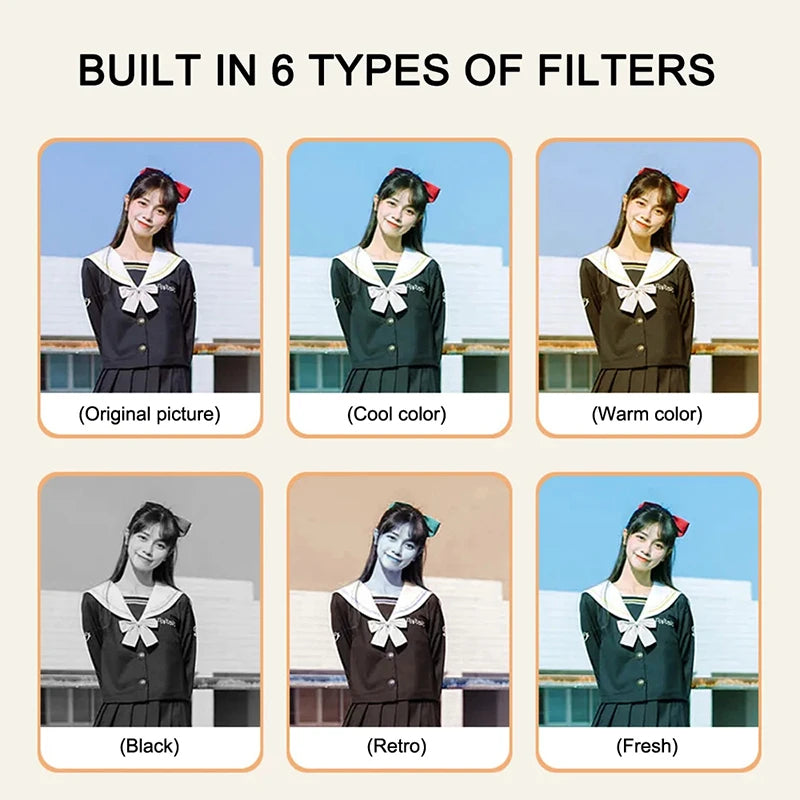 Mini Monoreflex Style Camera with Extra Battery