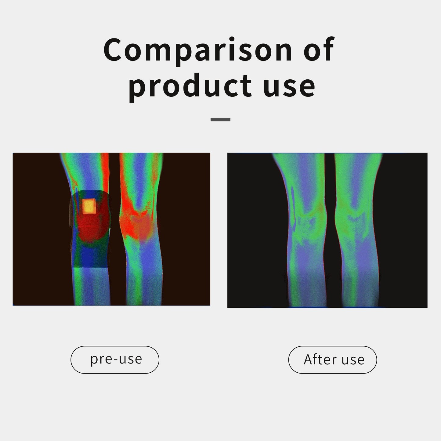 Heated Knee Warmers With Intelligent Temperature Control Soft Fleece Lining For Joint Pain Relief And Comfort