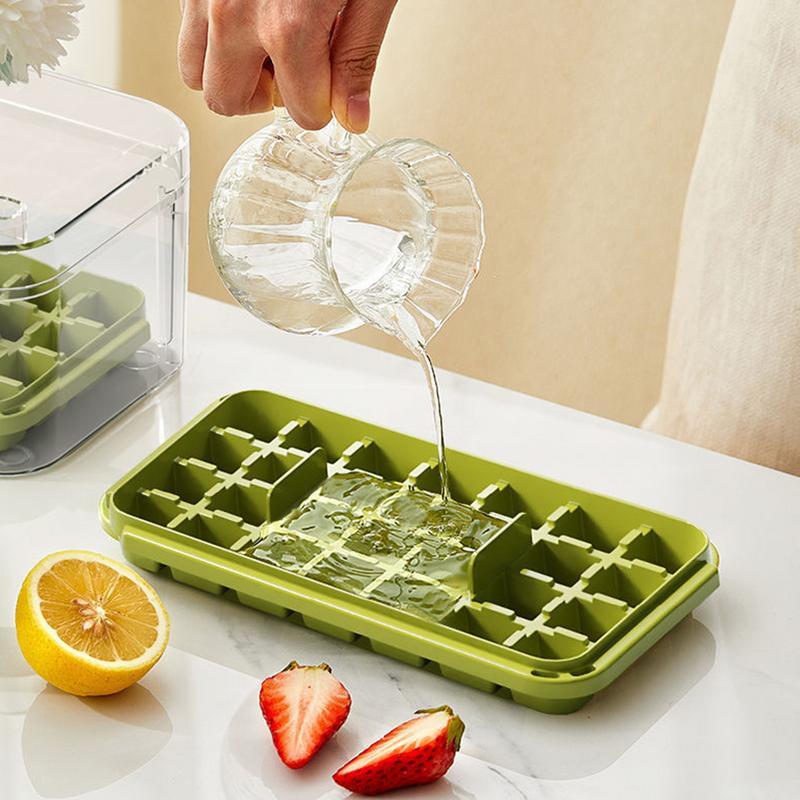 56 Grids Reusable Ice Mold Ice Cubes Tray DIY Moulds Ice Cubes Maker Release Homemade Ice Cubes Tray Mold Home Ice Making Tool