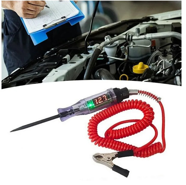 Digital Electric Voltage Circuit Tester Automotive Test Light Car Truck 6-24V US