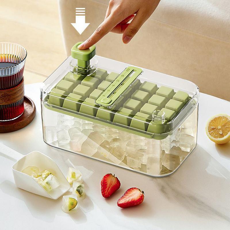 56 Grids Reusable Ice Mold Ice Cubes Tray DIY Moulds Ice Cubes Maker Release Homemade Ice Cubes Tray Mold Home Ice Making Tool