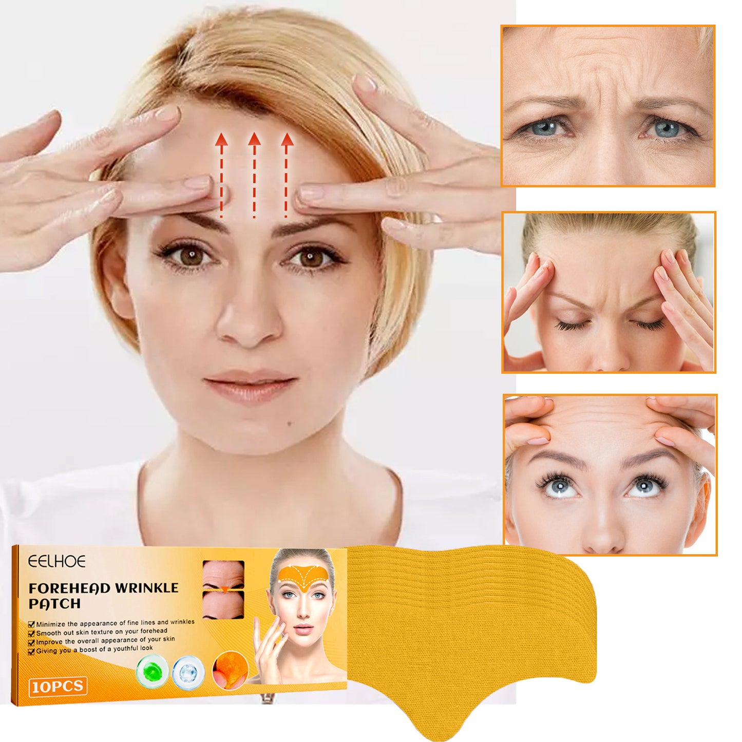 Fade And Smooth Wrinkles With Facial Skin Patches