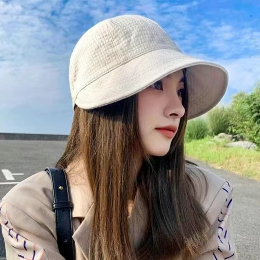 Ins Women's Sun Protection Hat Sunshade Four Seasons Adjustable